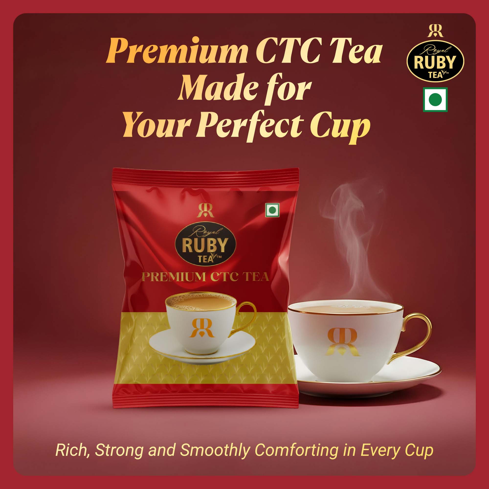 Royal Ruby Premium Royal Tea Rs 5/- Pouch